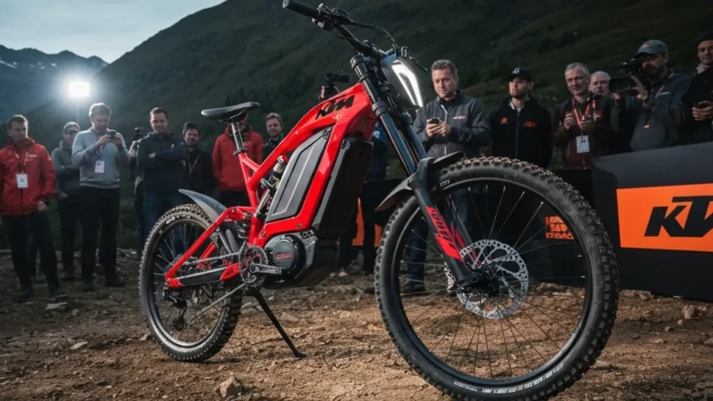 KTM Launches Stylish Electric Cycle